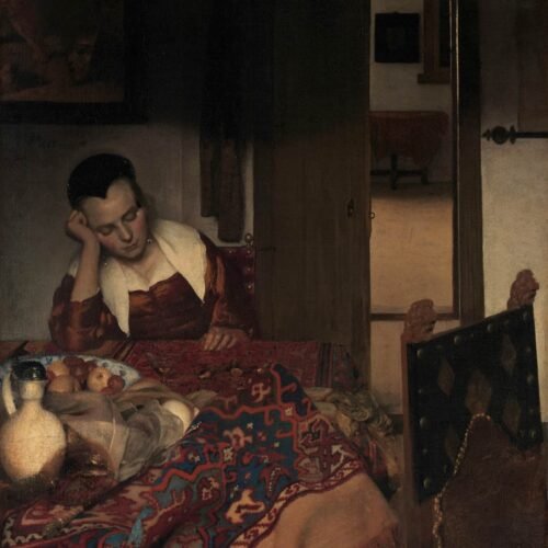 A Maid Asleep (ca. 1656–57)