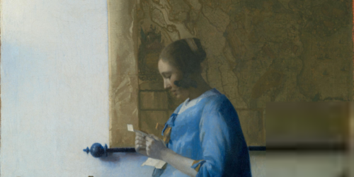 Woman Reading a Letter
